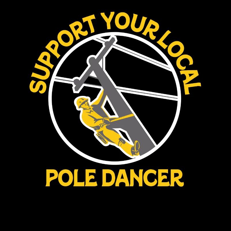 American Lineman Powerline Worker Design