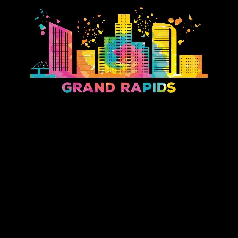 Ligne d’horizon de Grand Rapidian Grand Rapids