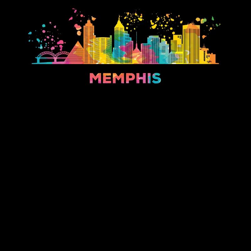 Ligne d’horizon de Memphean Memphis