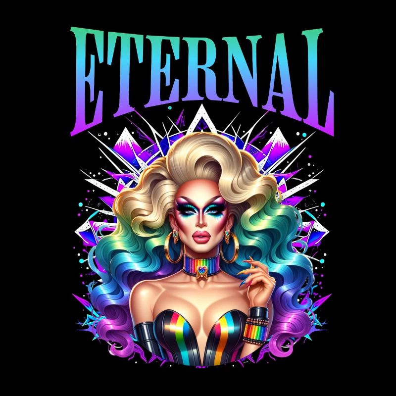 Fierté et glamour LGBTQ+ éternels