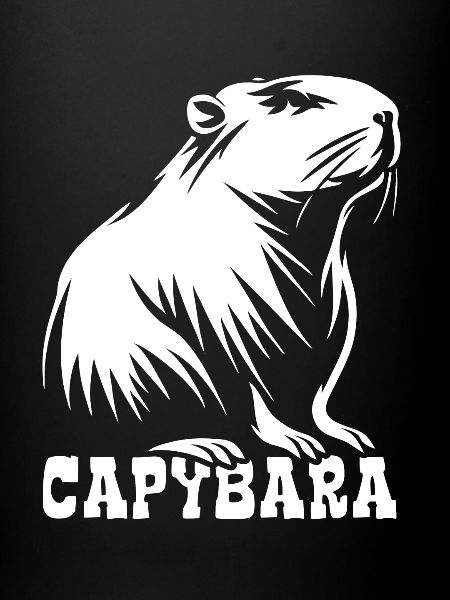 Capybara - Dessin Silhouette