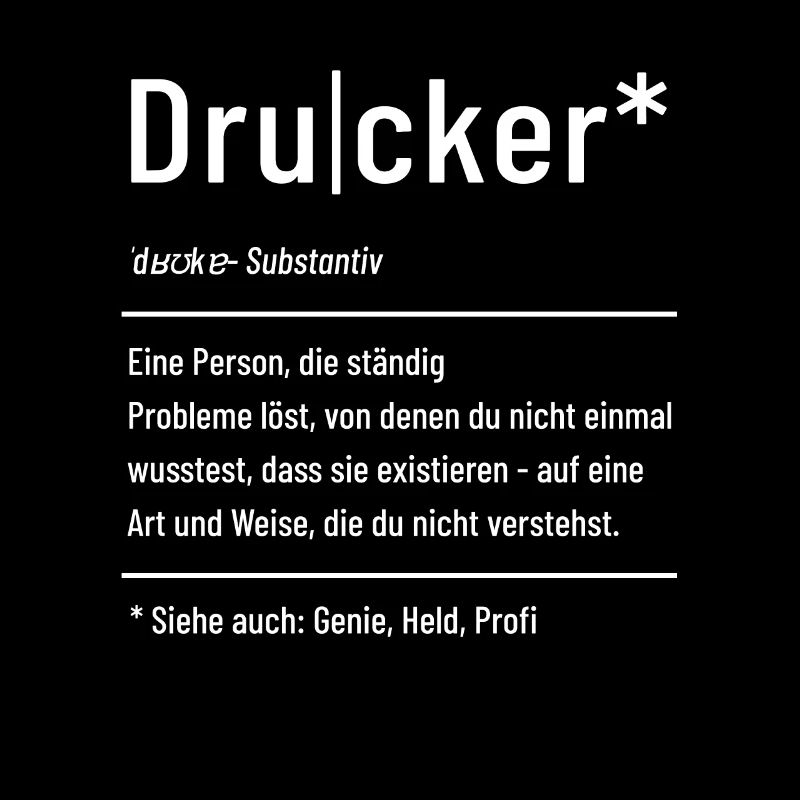 Drucker - Definition - Lexikon