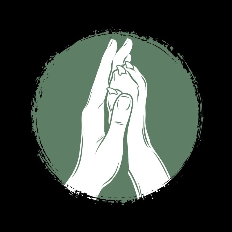 Hand + Hundepfote - High Five - Hunde Fan