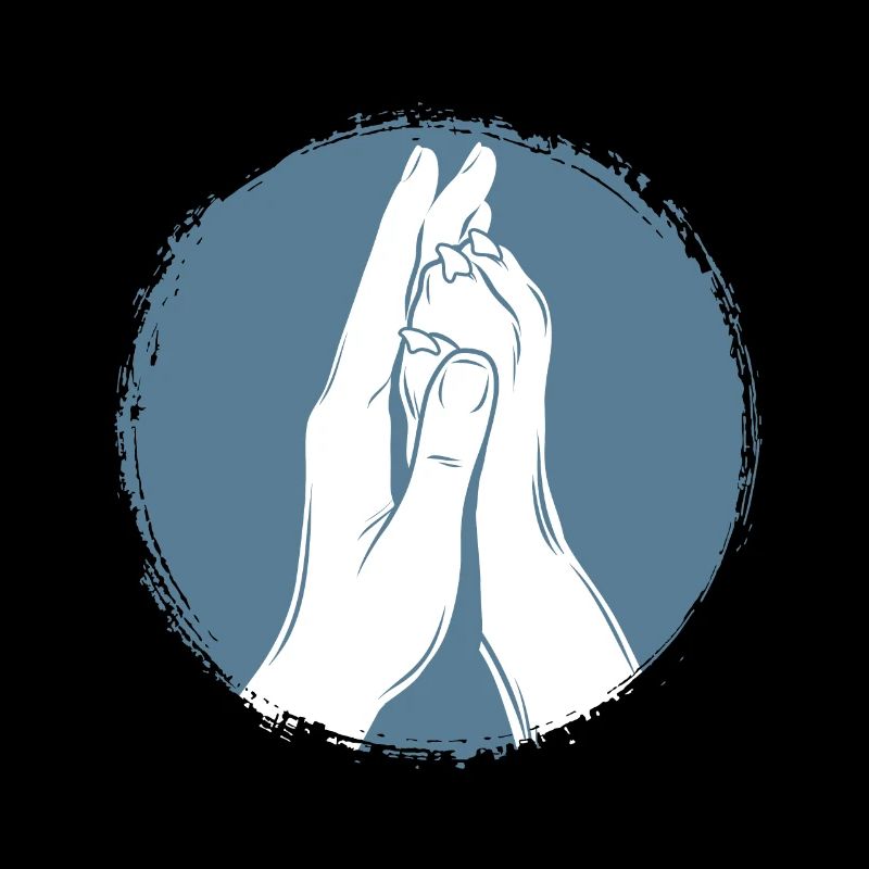 Hand + Hundepfote - High Five - Hunde Fan