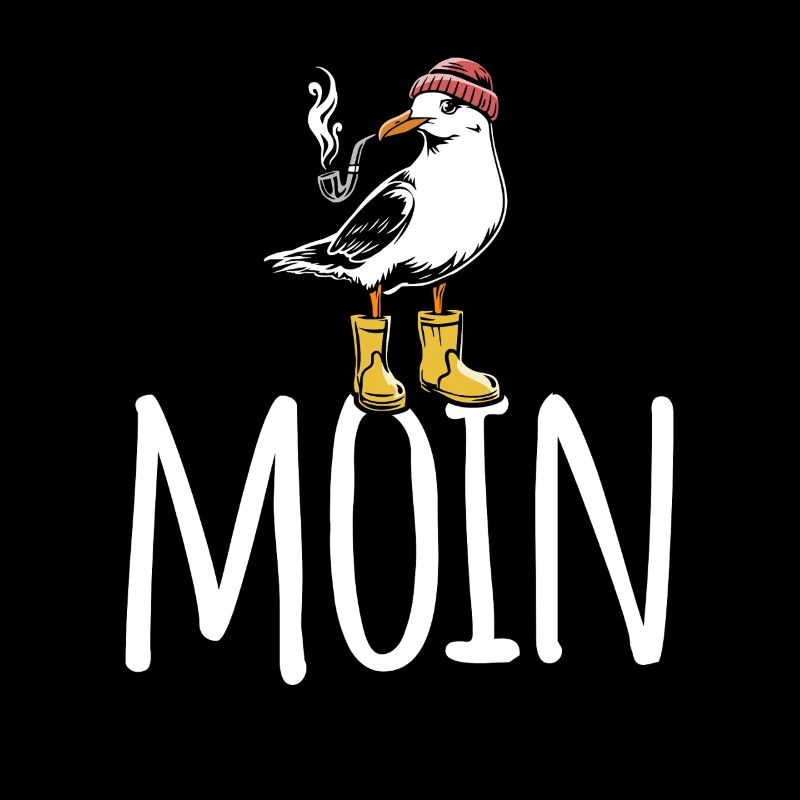 Möwe - Moin - Nordsee - Geschenk