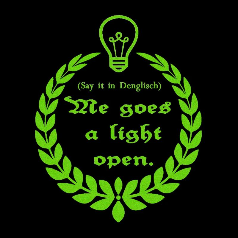 Denglisch Lesson 4 "Mir geht ein Licht auf"