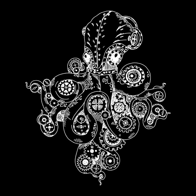 Steam Punk craque blanc