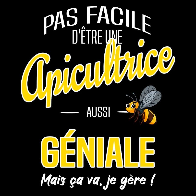 Apicultrice cadeau humour apiculture