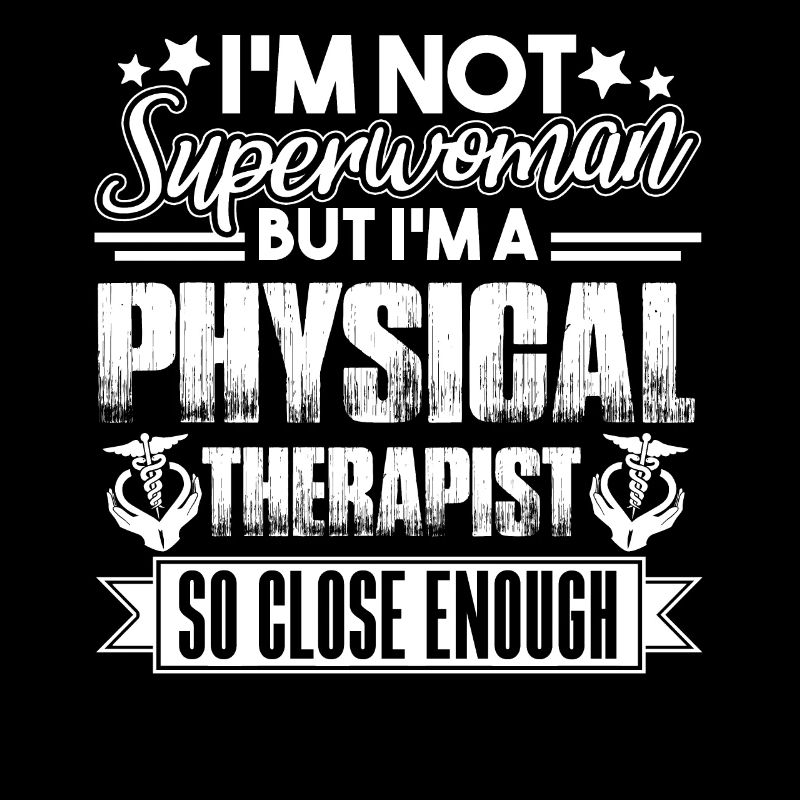 Physiotherapeut Lustiger Physiotherapeut