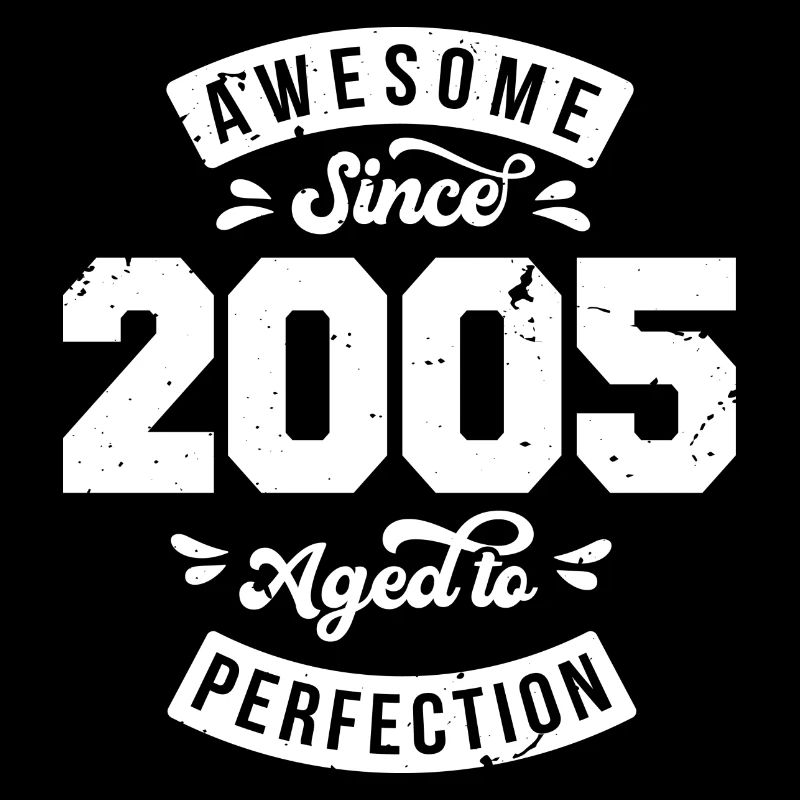 Vintage 2005 birthday - retro 2005