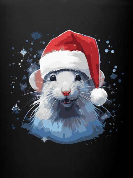 Rat de Noël frais