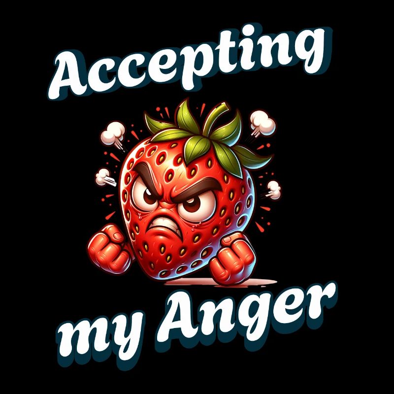 Period Menstruation Strawberry Week Accept