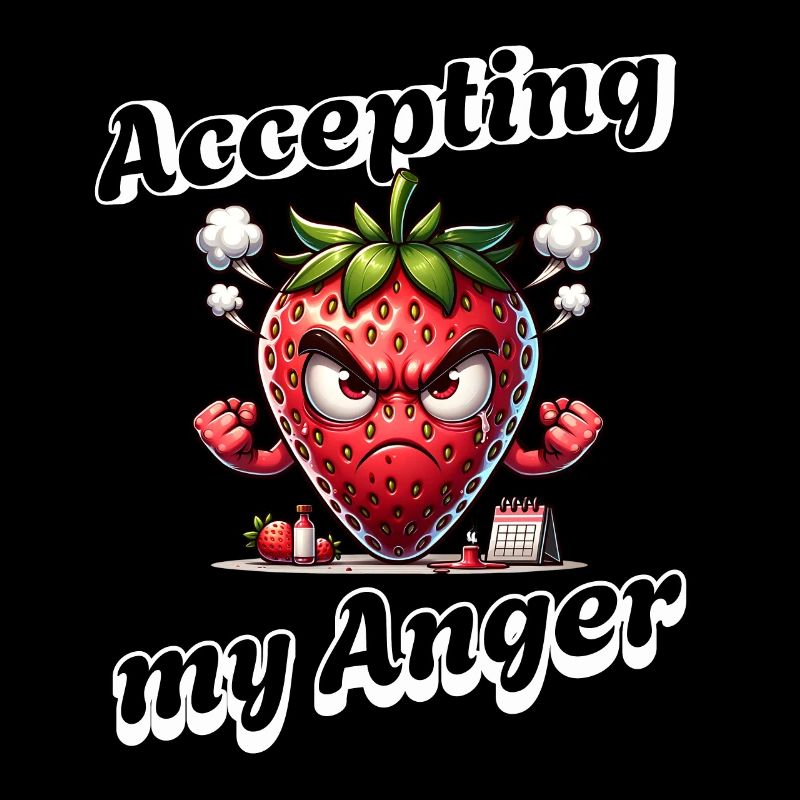 Periode Menstruation Erdbeerwoche Akzeptiere