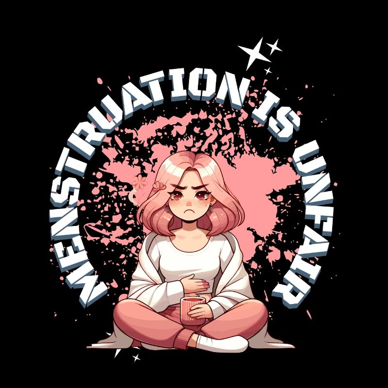 Menstruation Is Unfair: Cool Design About