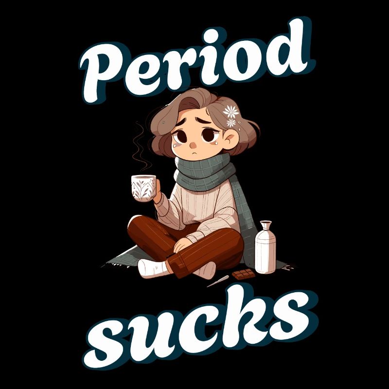 Periode Menstruation Period Sucks Design