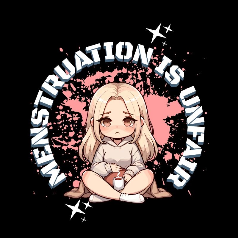 Menstruation Ist Unfair Periode Design