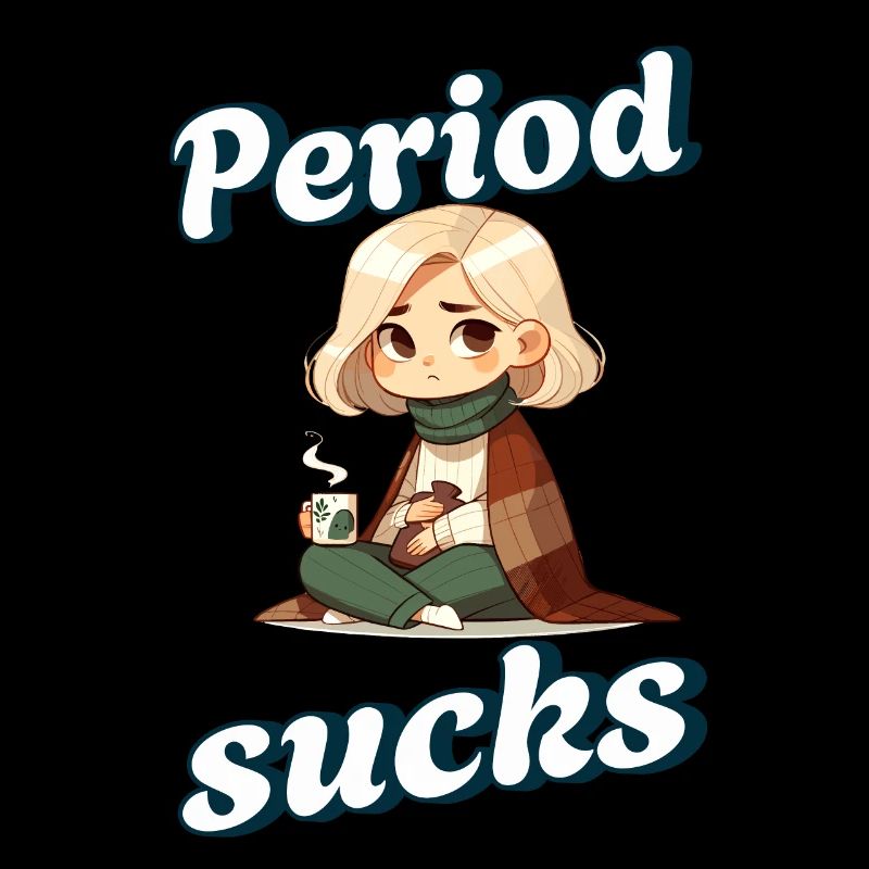 Periode Sucks Lustiges Statement