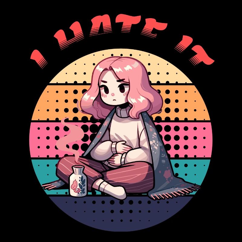 Expression menstruelle Je déteste ça