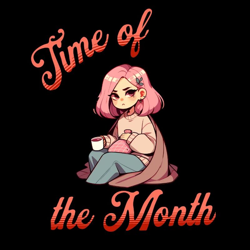 Zeit des Monats Menstruation