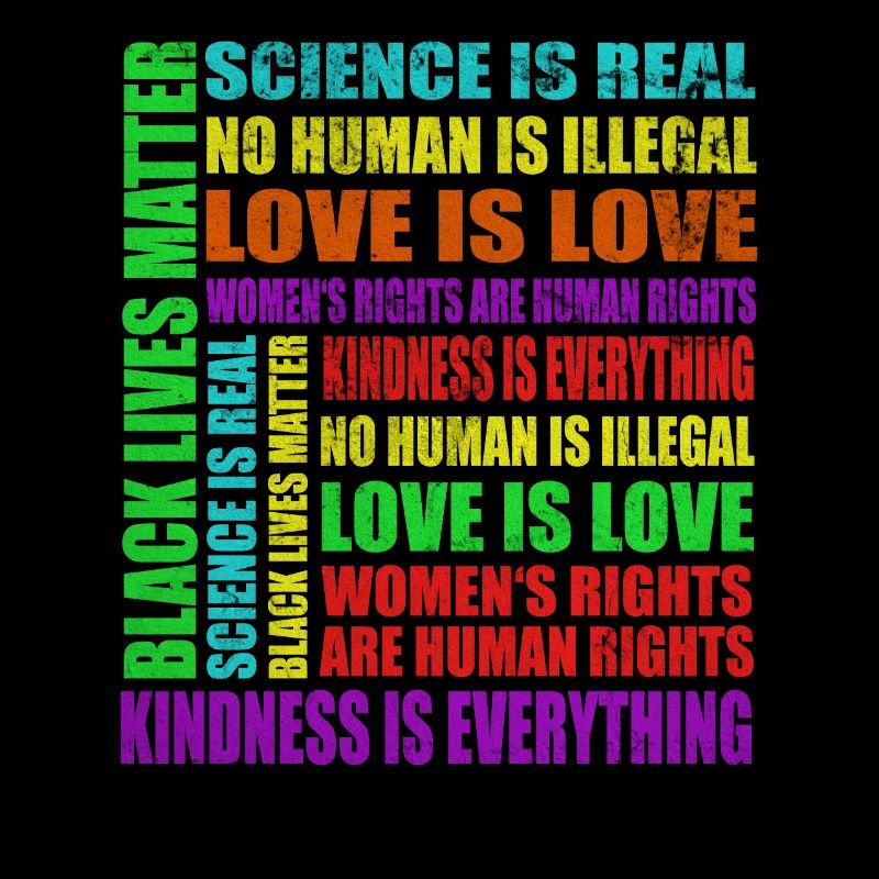 Science Is Real Black Lives Matter Love Is Love
