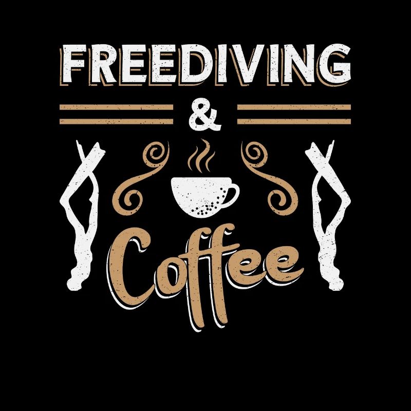 Freitauchen Apnoe Kaffee Freitaucher Geschenkidee