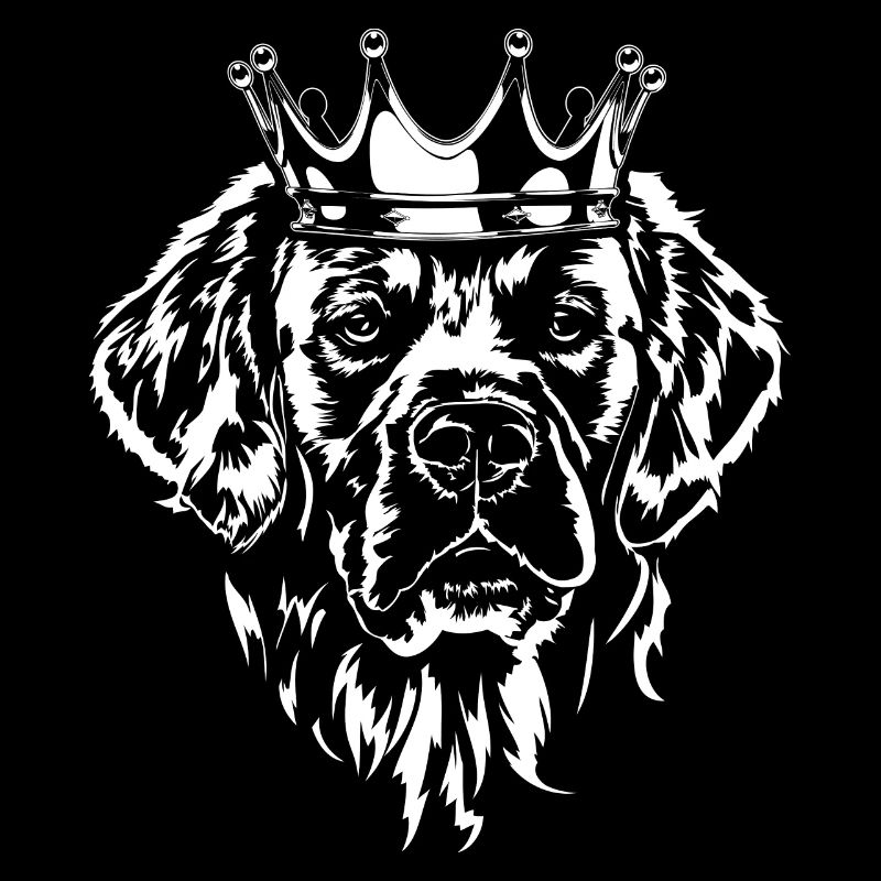 GOLDEN RETRIEVER Krone Hund Hunde Wilsigns