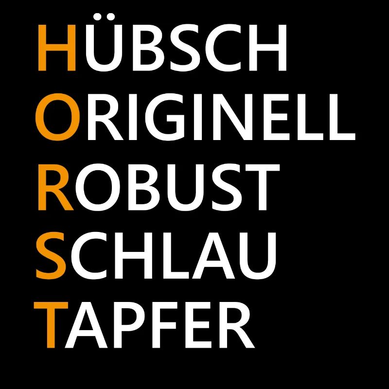 Horst Name Geschenk