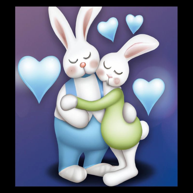 Paires de lapins