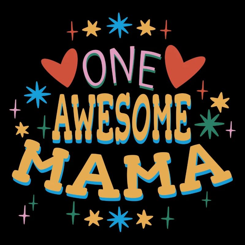 Muttertag Geschenkidee One Awesome Mama