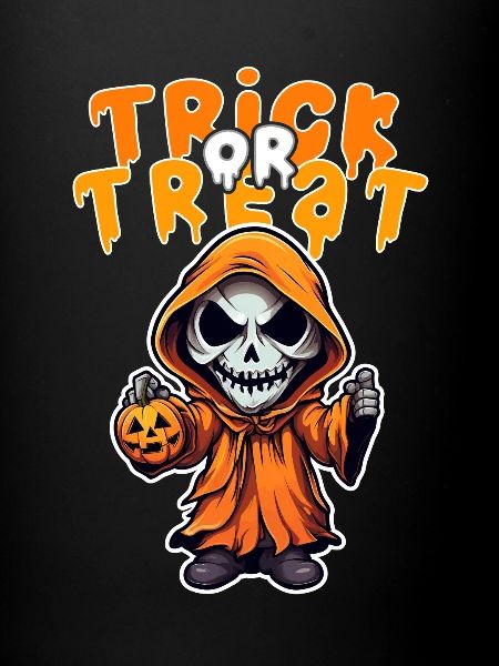 Halloween Design Squelette effrayant