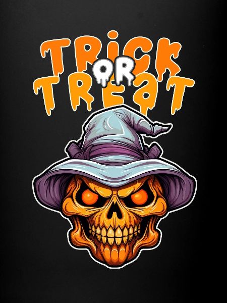 Halloween Design Squelette effrayant