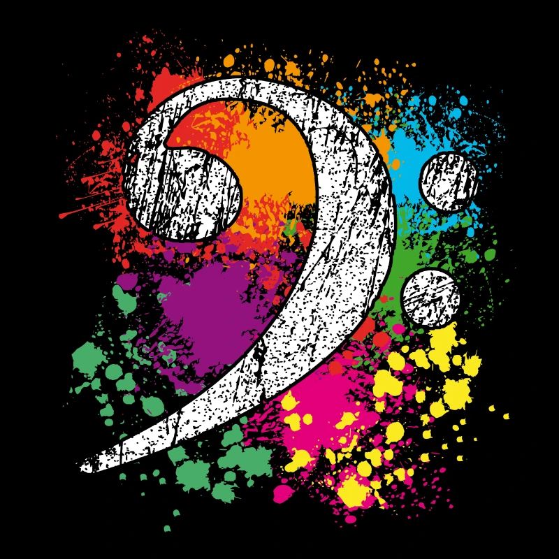 Basse Clef - Basse Clef - Farbkleckse