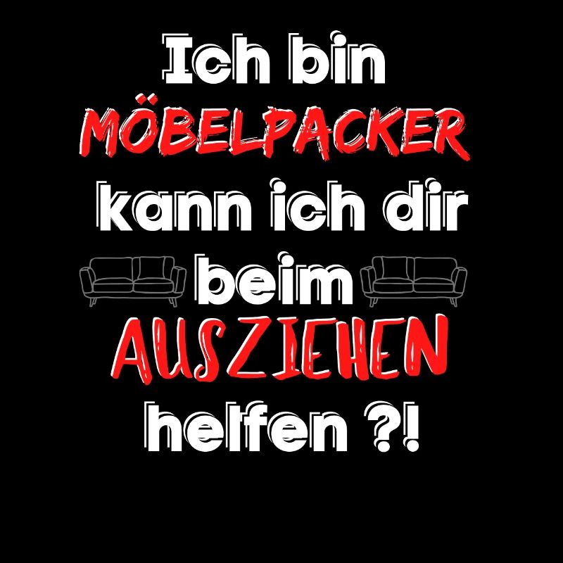 Möbelpacker Umzug Lustig Möbel Helfer Beruf