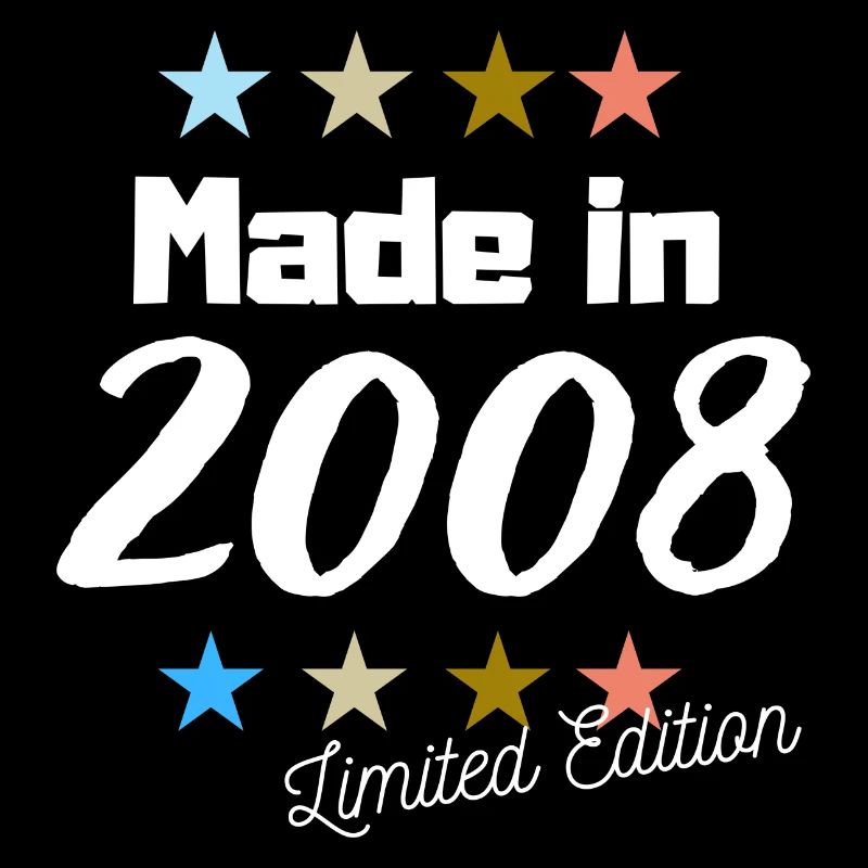 Fabriqué en 2008 Édition Limitée Vintage Anniversaire