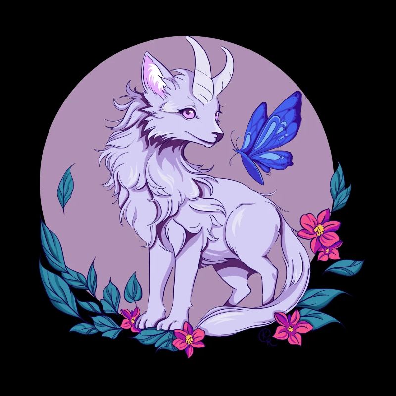Renard fleuri