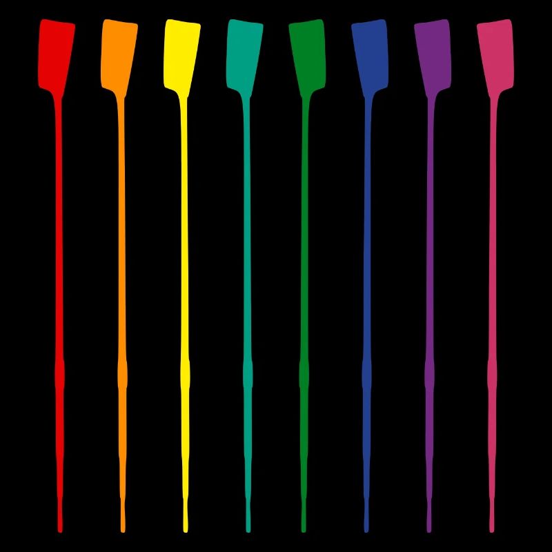 Rowing oars pride gift for rowers