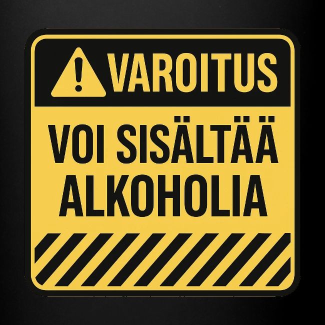 Varoitus: voi sisältää alkoholia