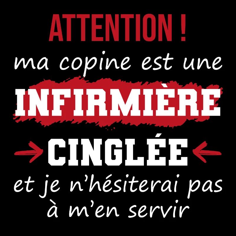 Cadeau drôle infirmière cinglée couple copine