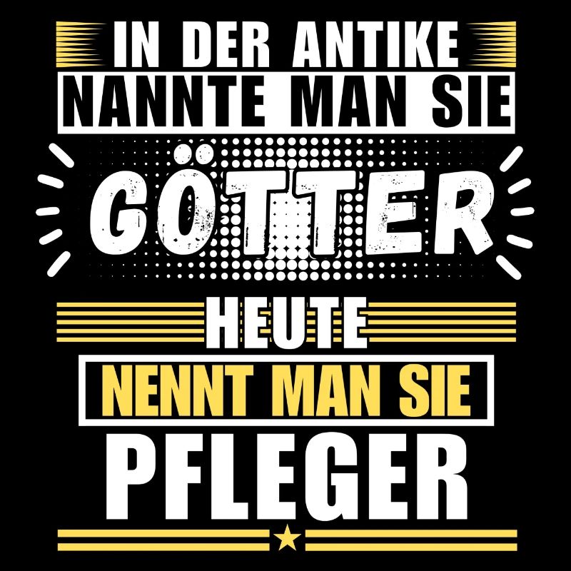 Götter in der Antike. Heute Pfleger