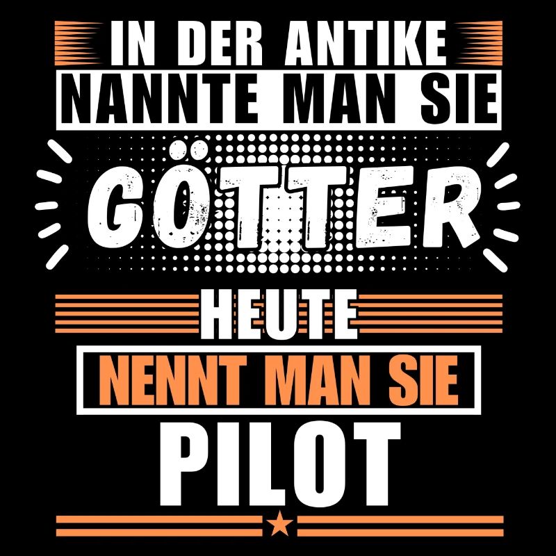 Götter in der Antike. Heute Pilot