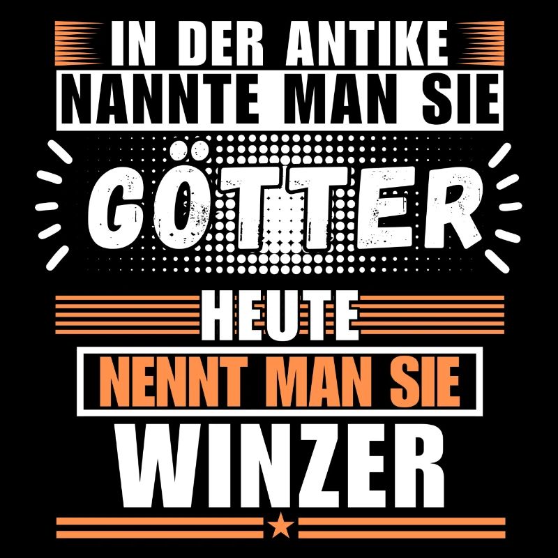Götter in der Antike. Heute Winzer