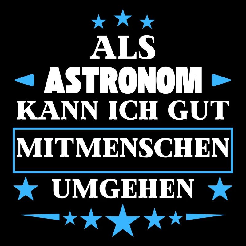 Als Astronom Mitmenschen Umgehen.