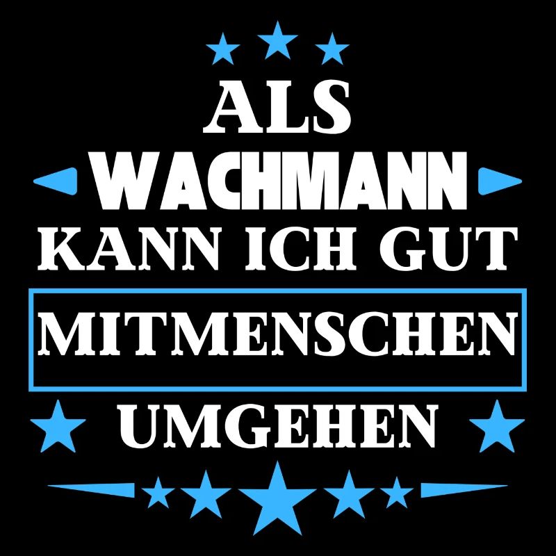 Als Wachmann Mitmenschen Umgehen.