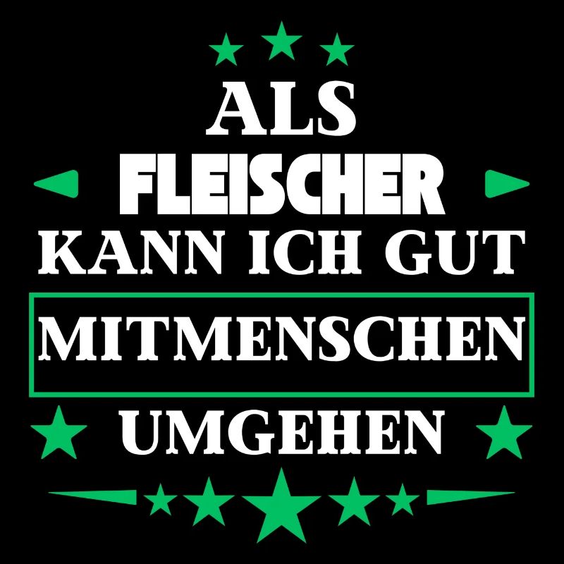 Als Fleischer Mitmenschen Umgehen.