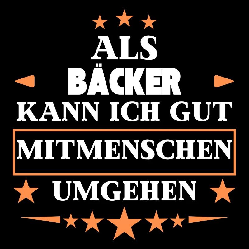 Als Bäcker Mitmenschen Umgehen.