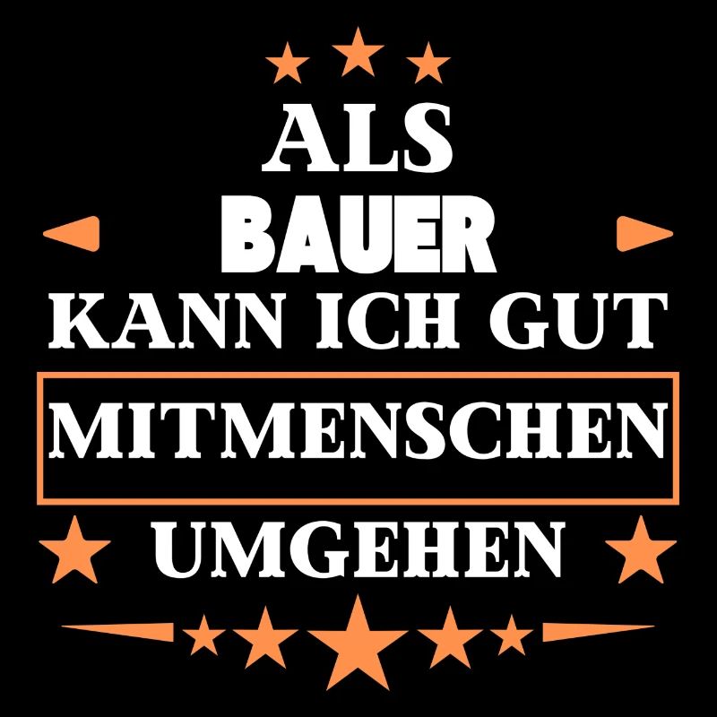 Als Bauer Mitmenschen Umgehen.