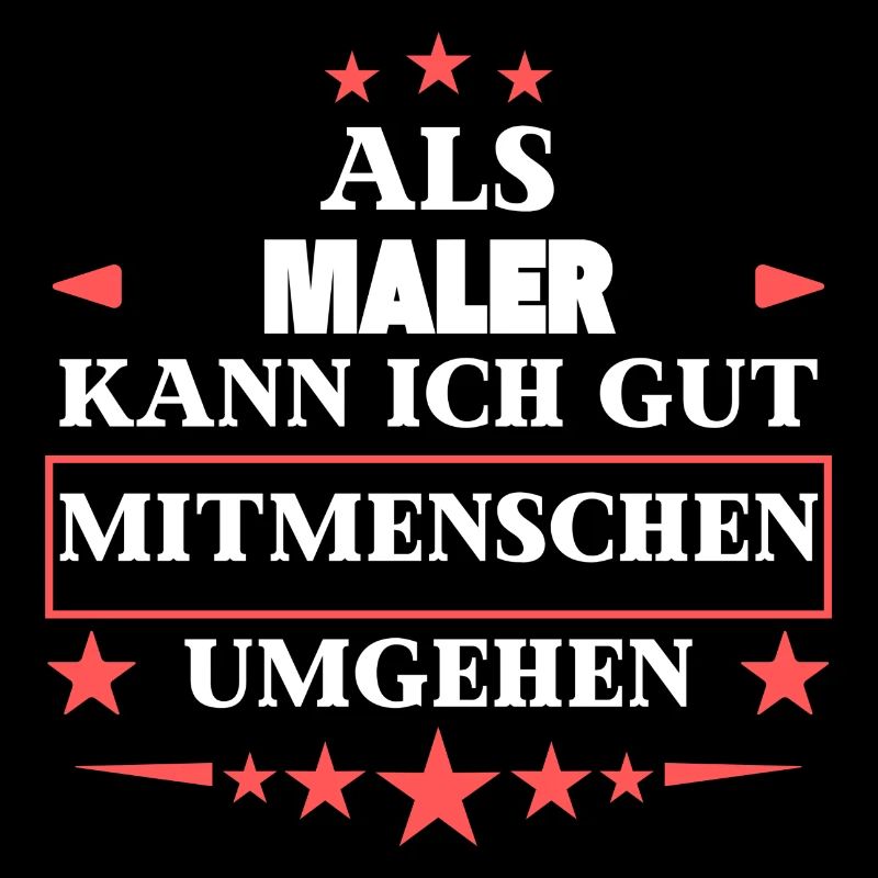 Als Maler Mitmenschen Umgehen.