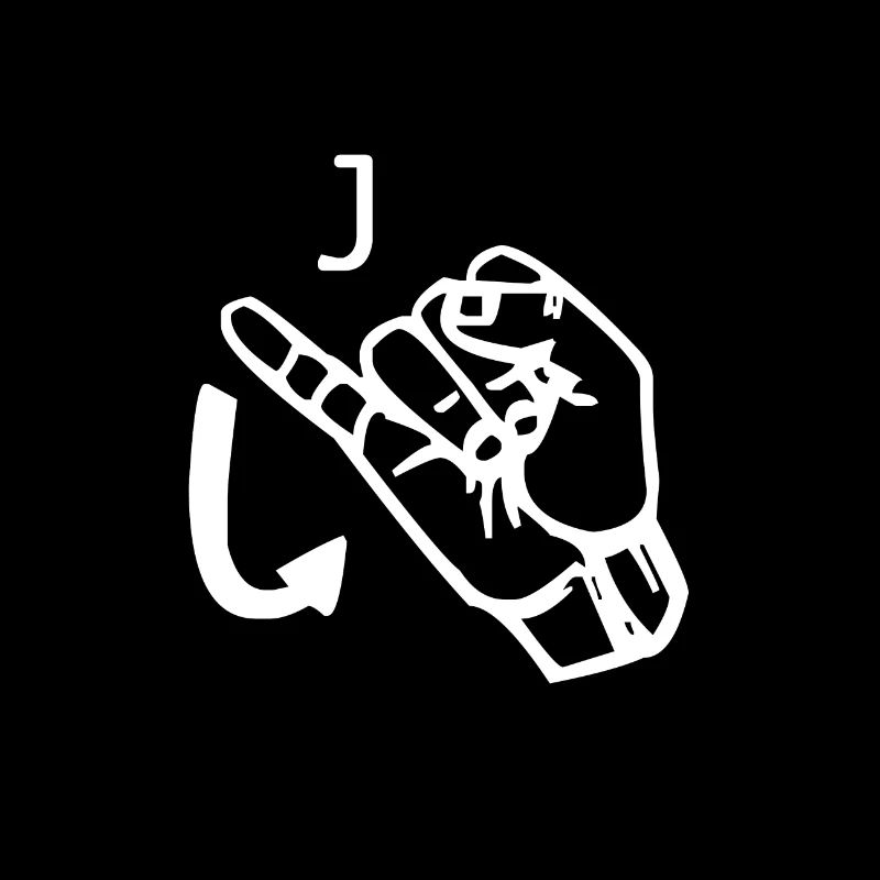 A J in sign language