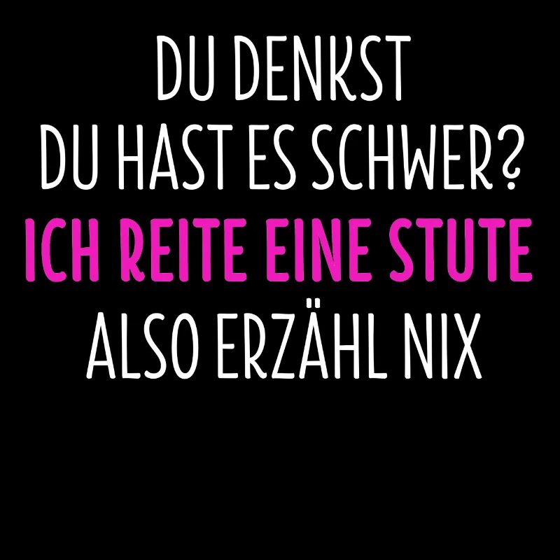 Pferdesprüche TShirt Pferd Reitersprüche Geschenk