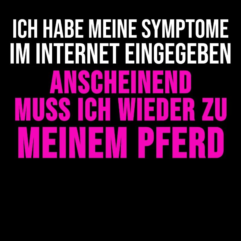 Pferdesprüche TShirt Pferd Reitersprüche Geschenk